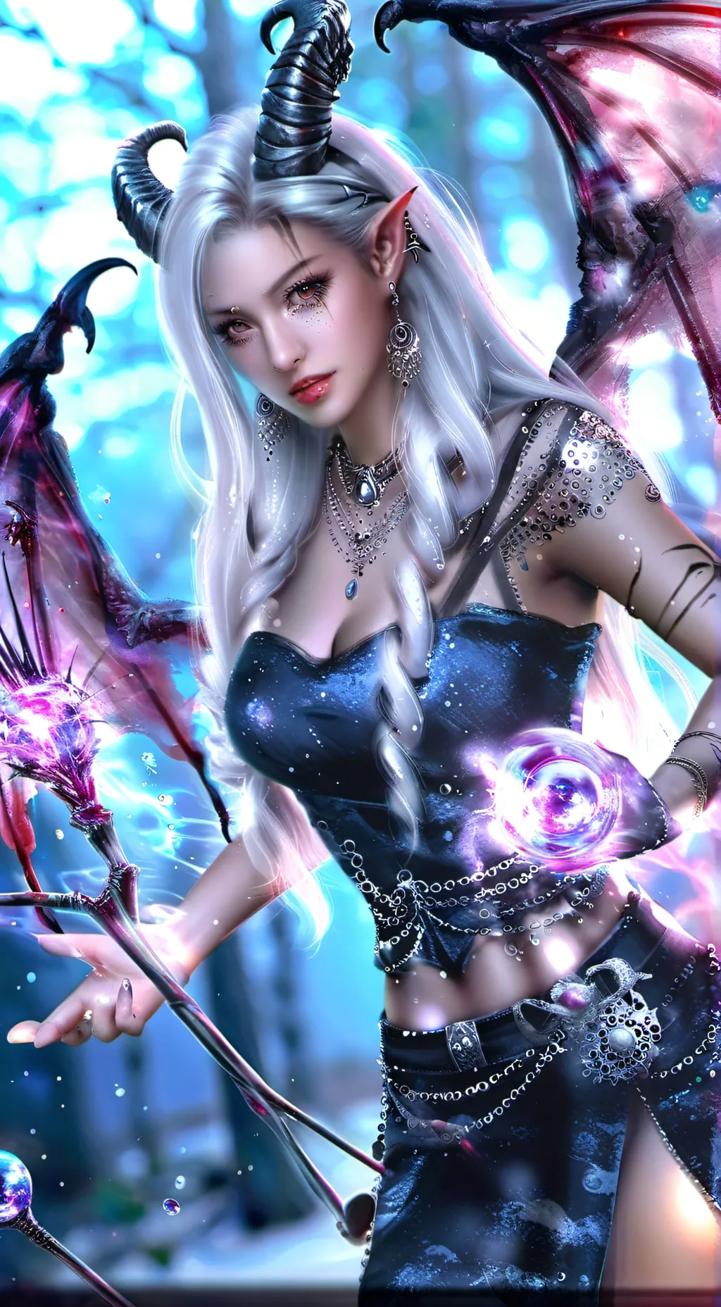 ai character: Lily background