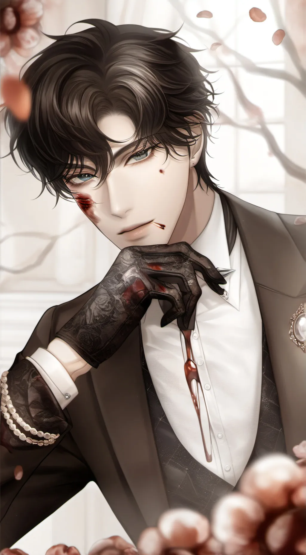 ai character: Derek background