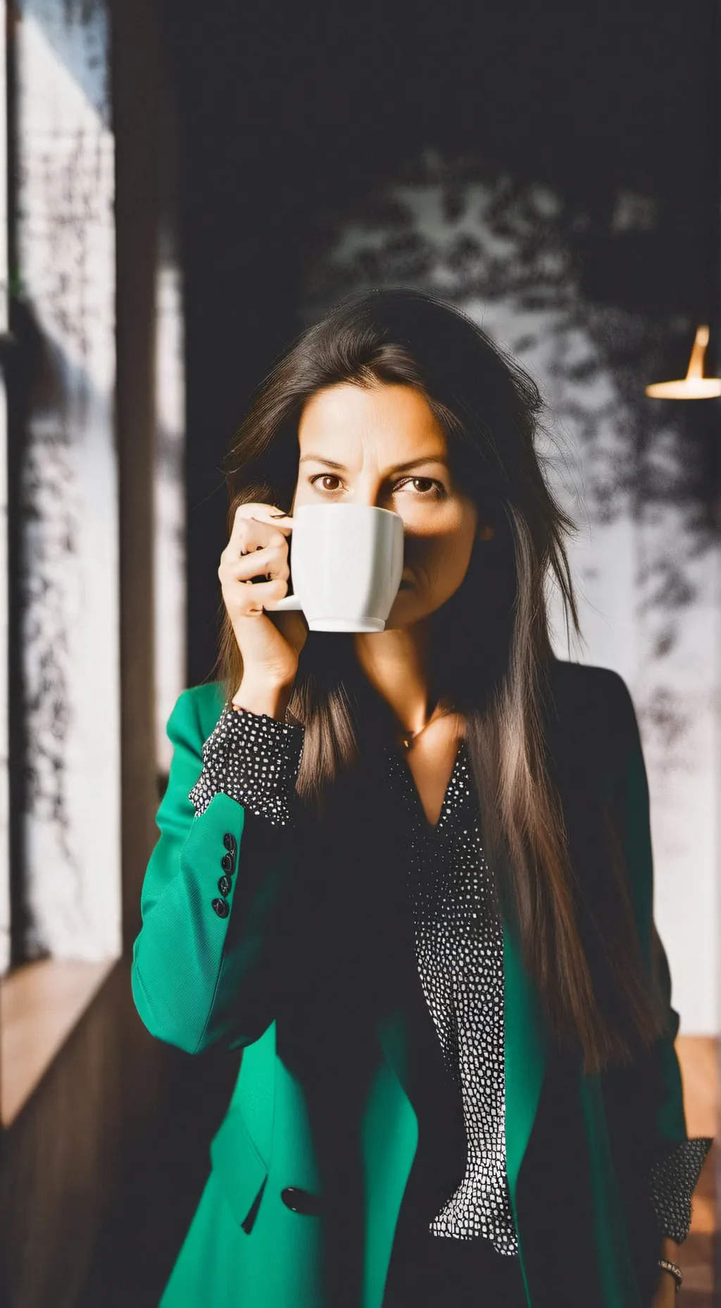 ai character: Karen,  background