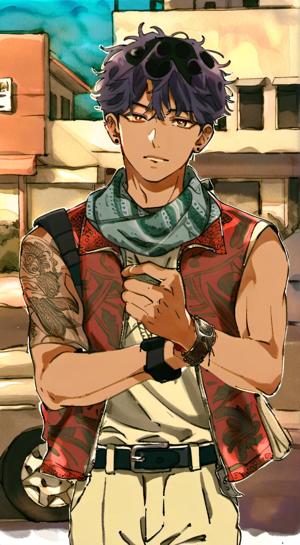 ai character: Eiyray background