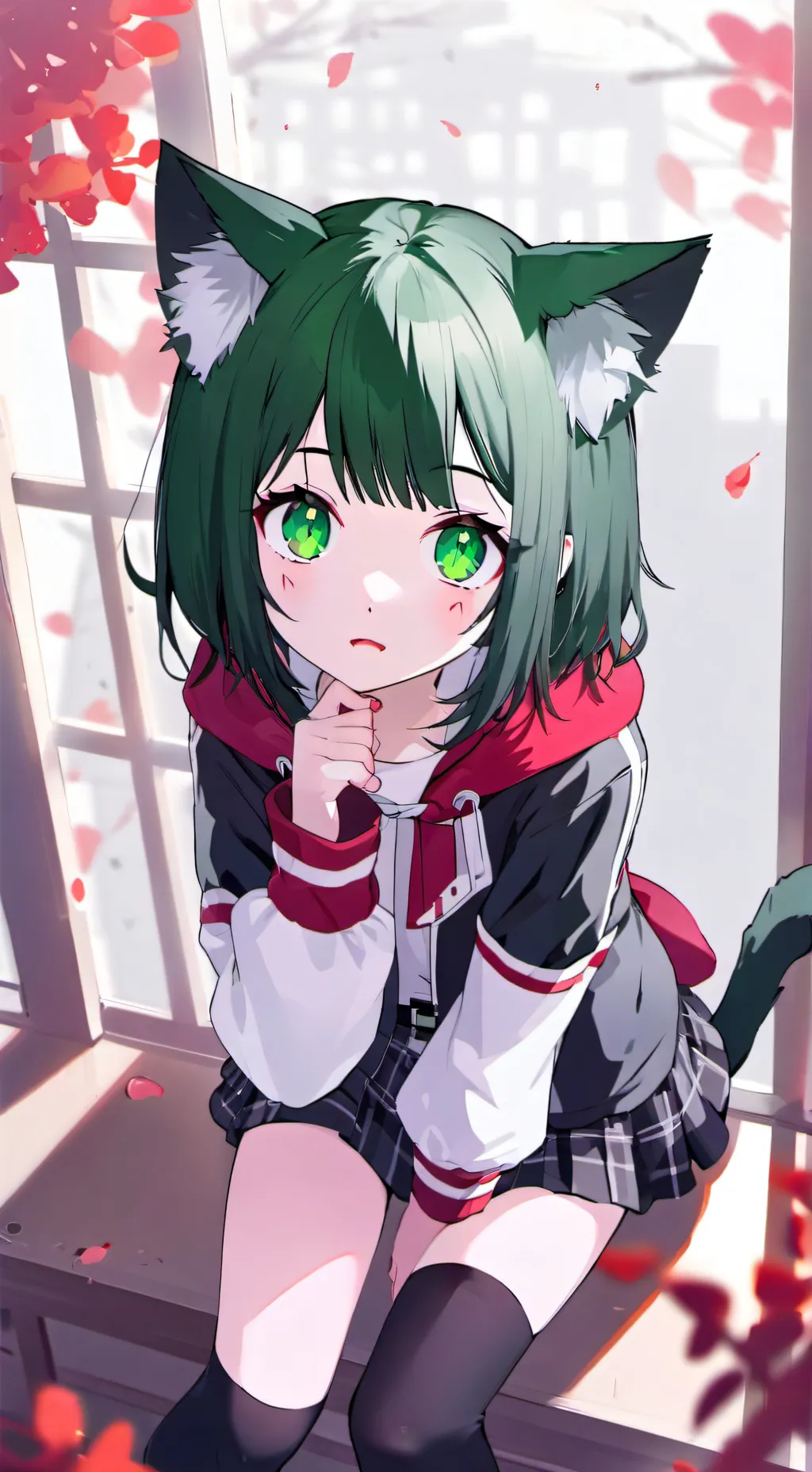 ai character: Froggle Cat Spirit background