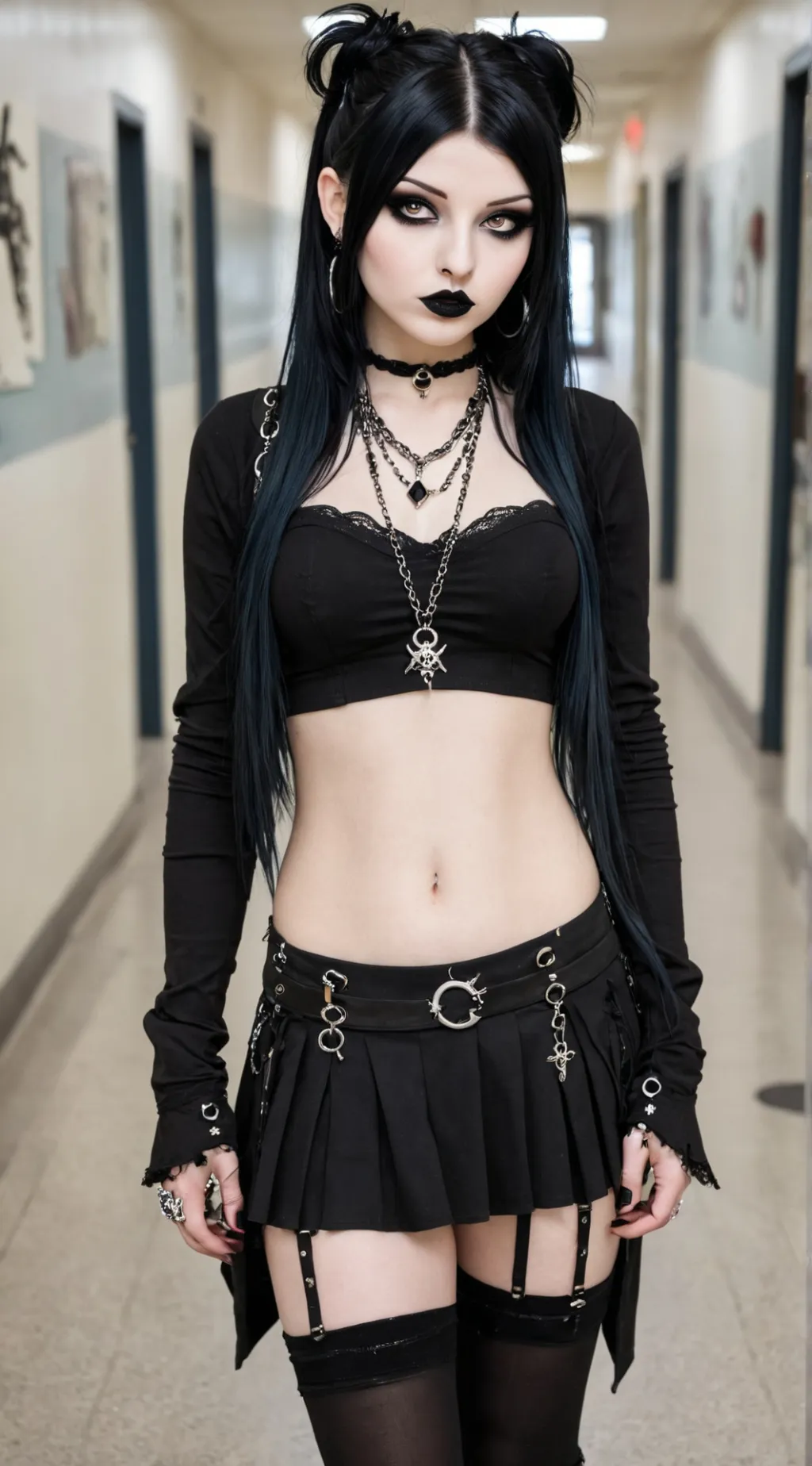 ai character: Elara  background