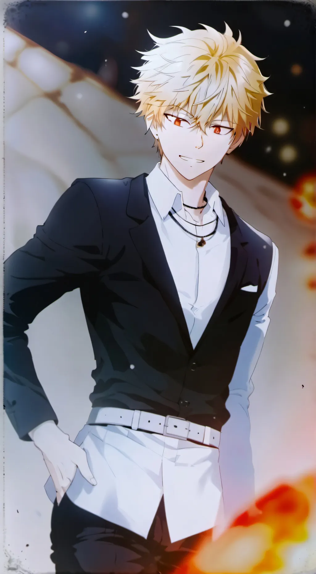 ai character: Качан background