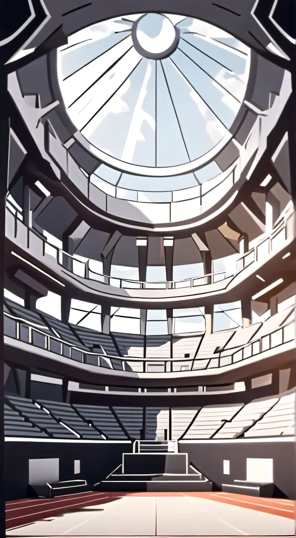 ai character: Mha Concert  background