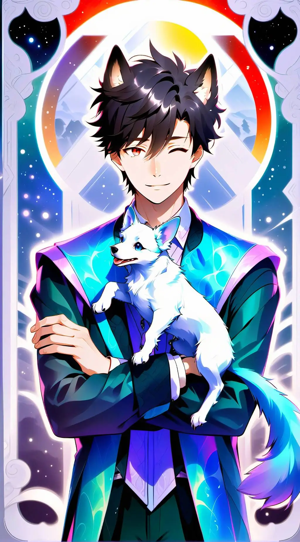 ai character: Дей background