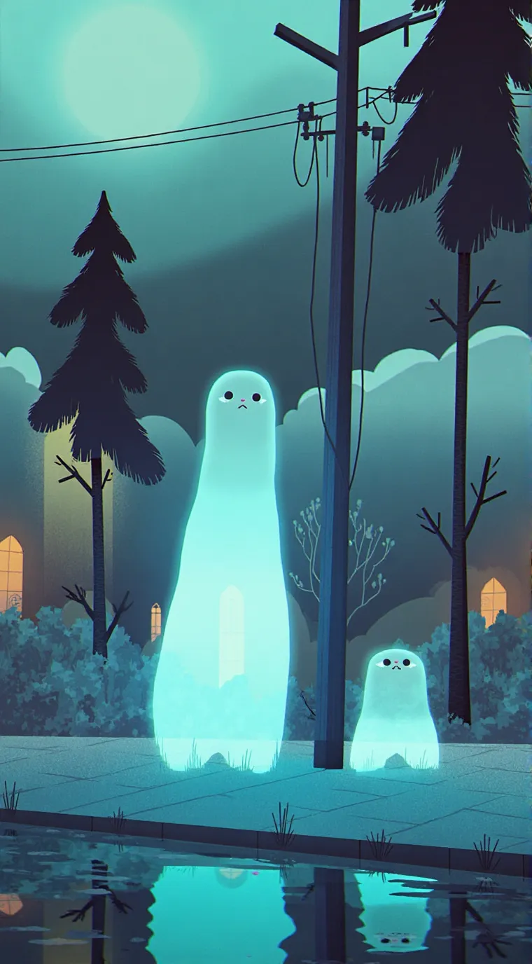 ai character: back background