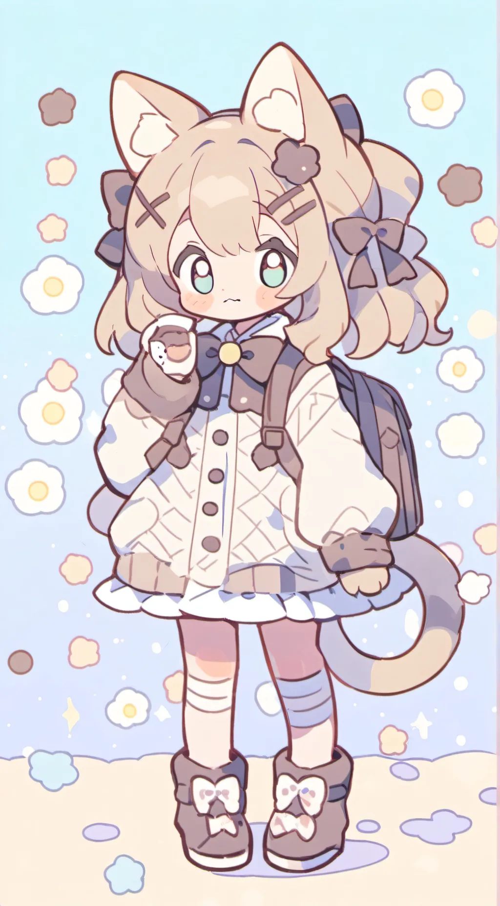 ai character: Sprunki School!!  background