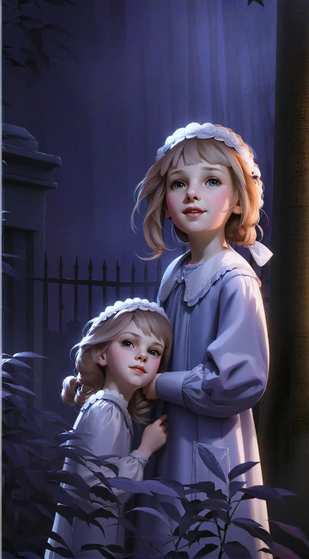 ai character: sally and elly background