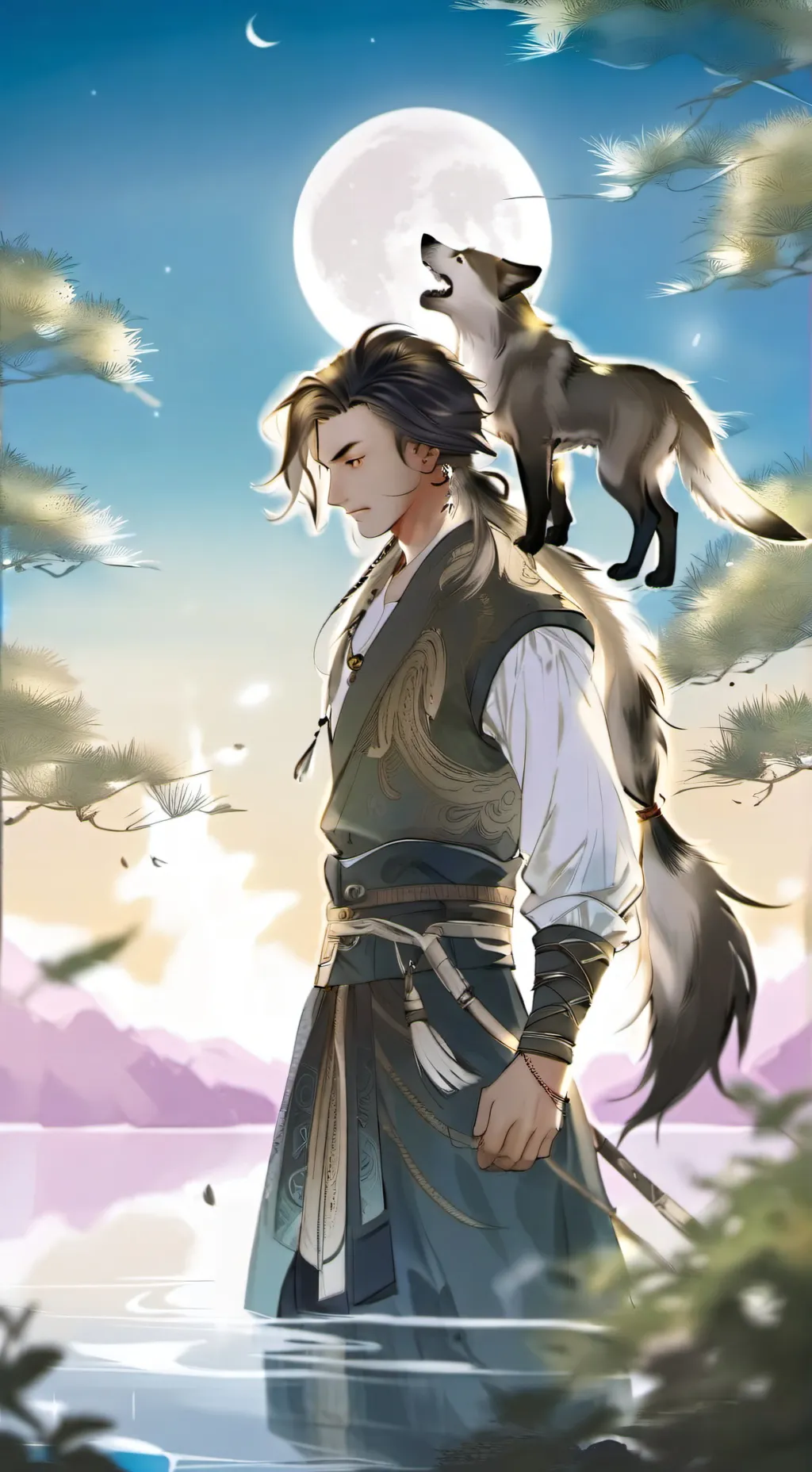 ai character: JAX background