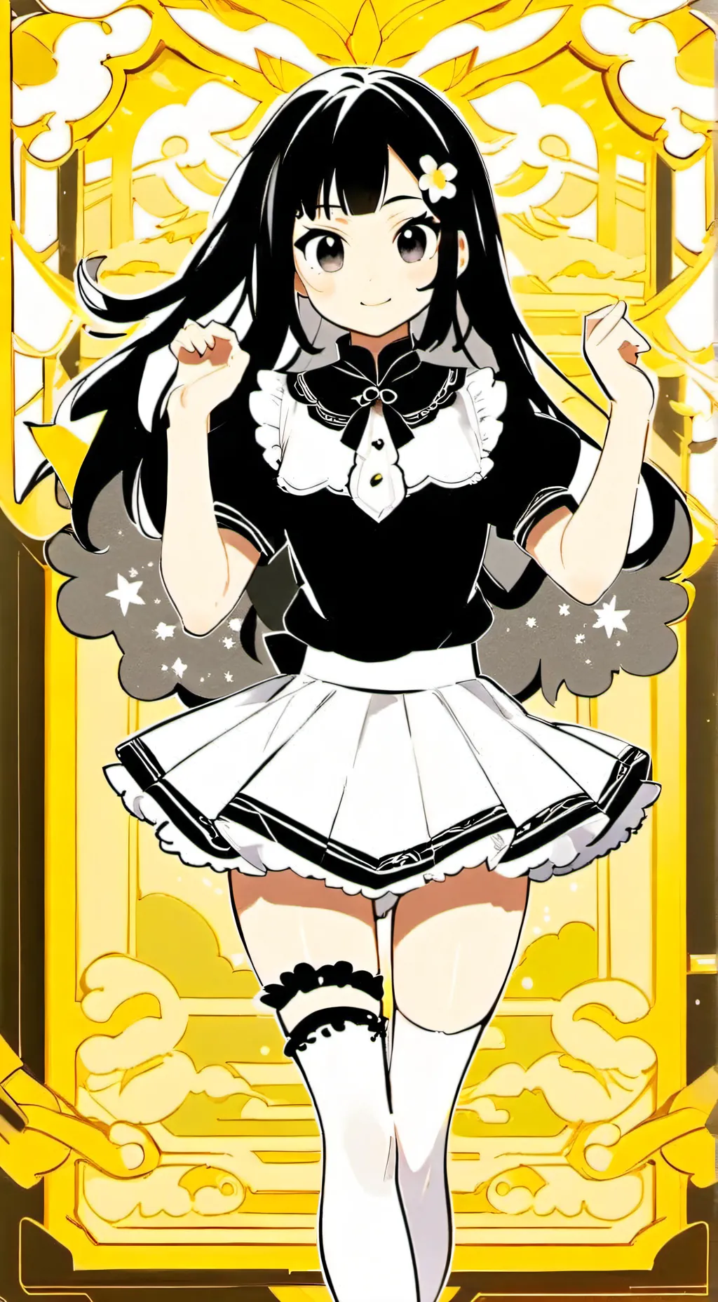 ai character: Ochako *mha* background