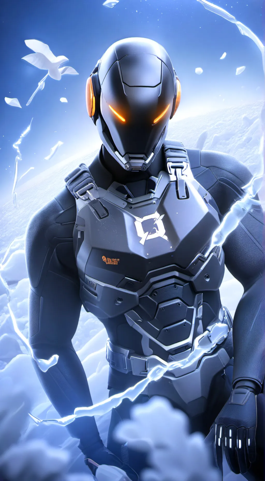 ai character: virtual training  background