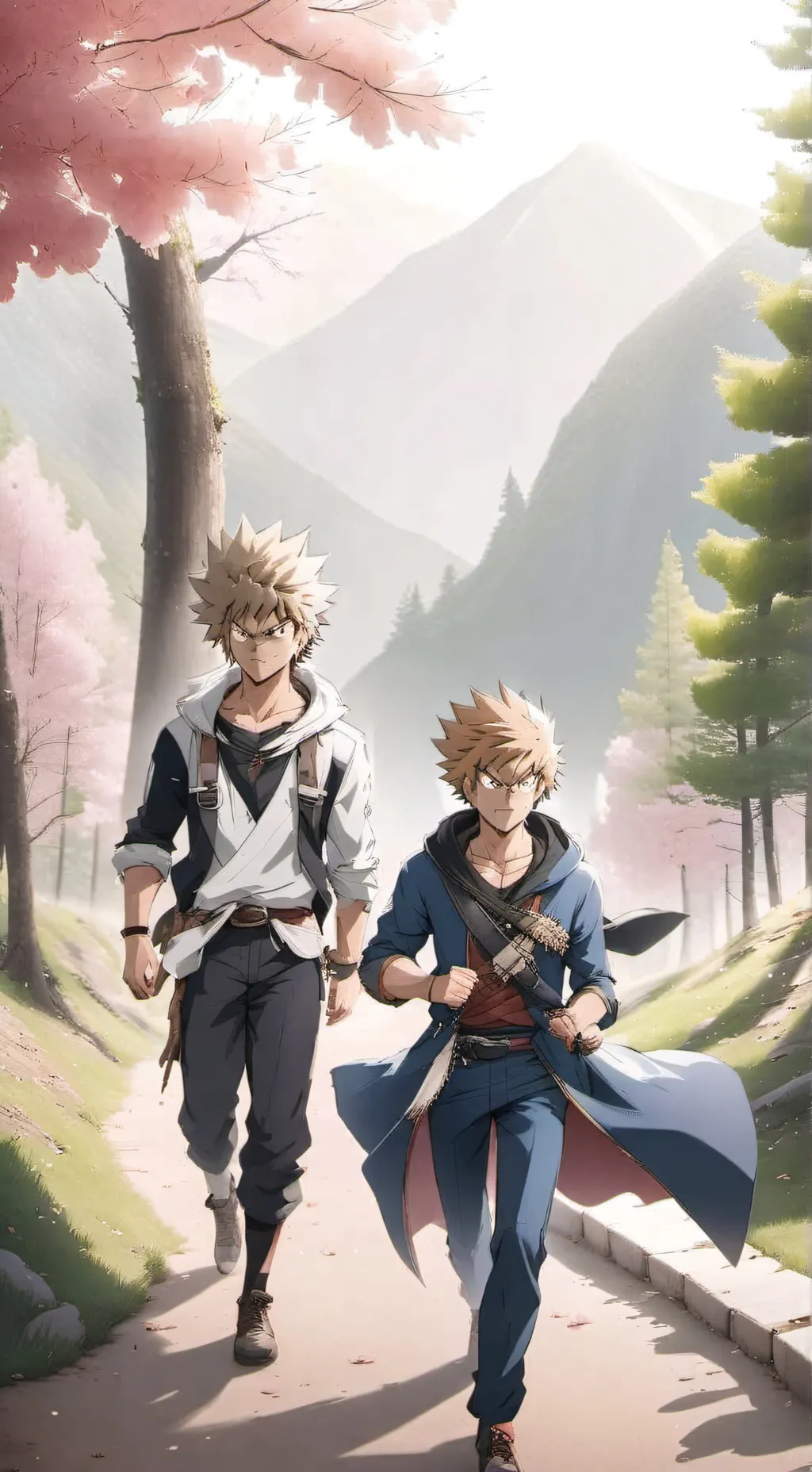 ai character: bakugo background