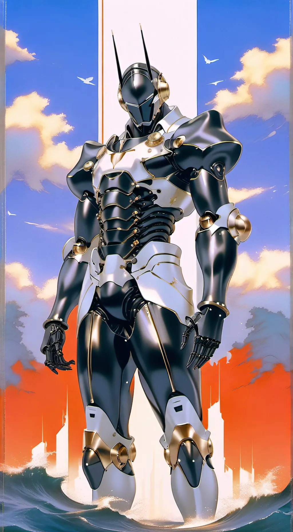 ai character: Knight background