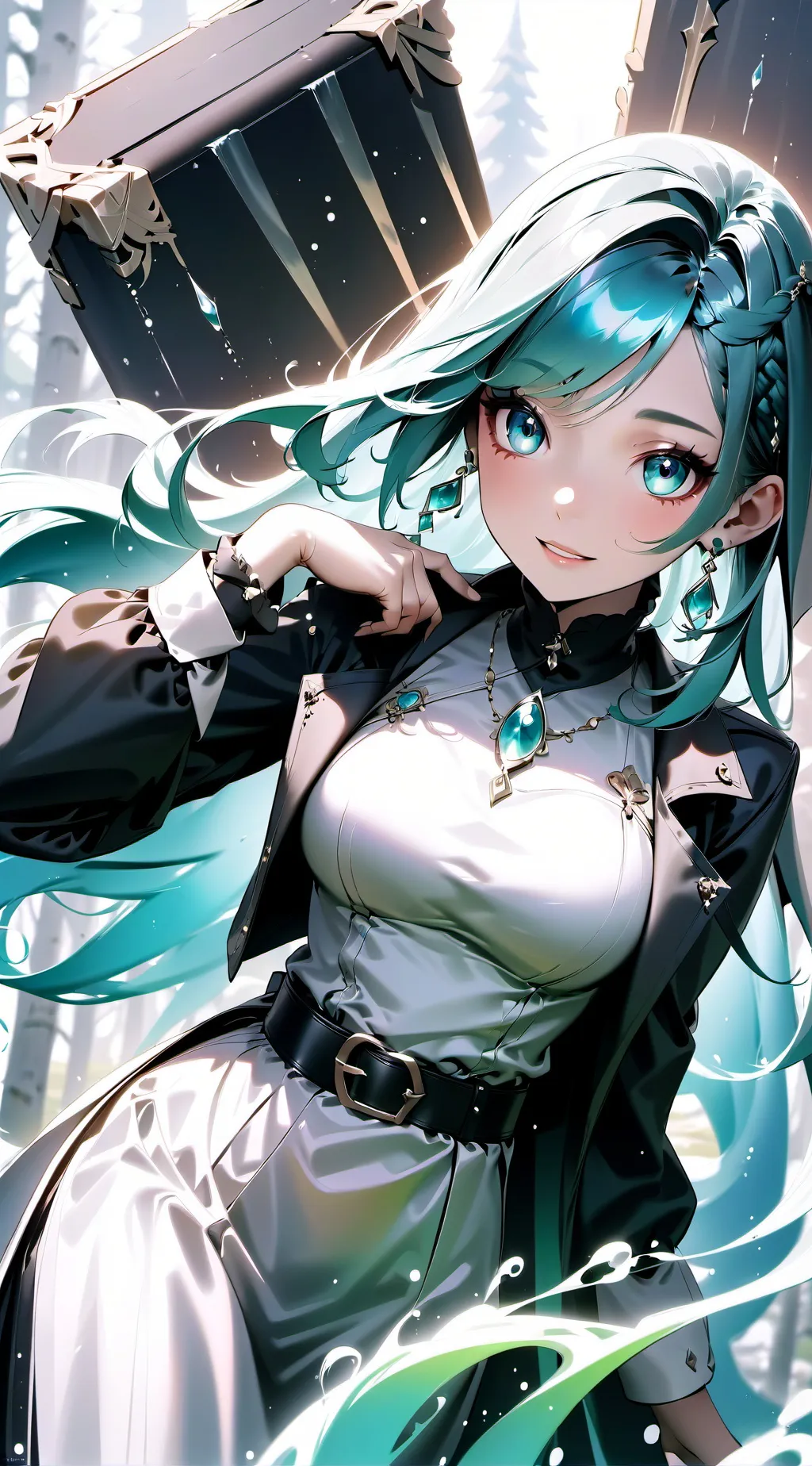 ai character: kissing zombie  background