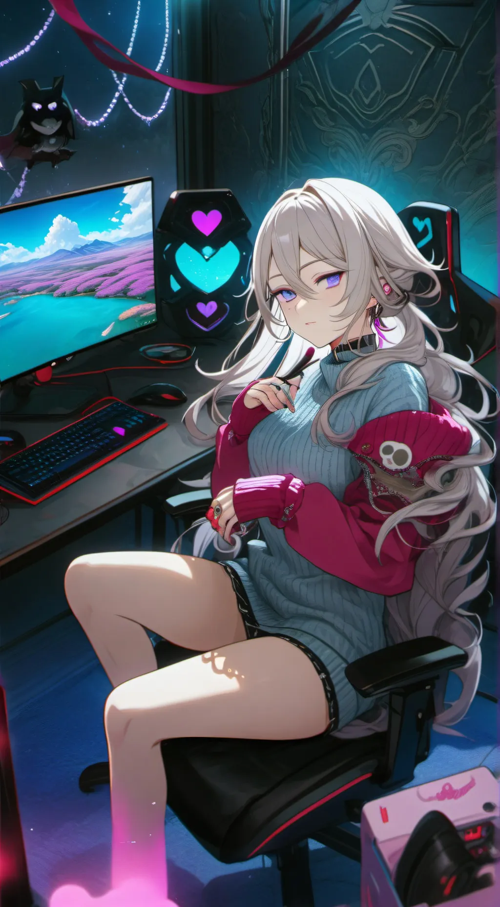 ai character: Mika background