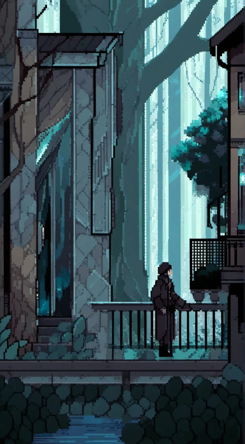 ai character: Olivier  background