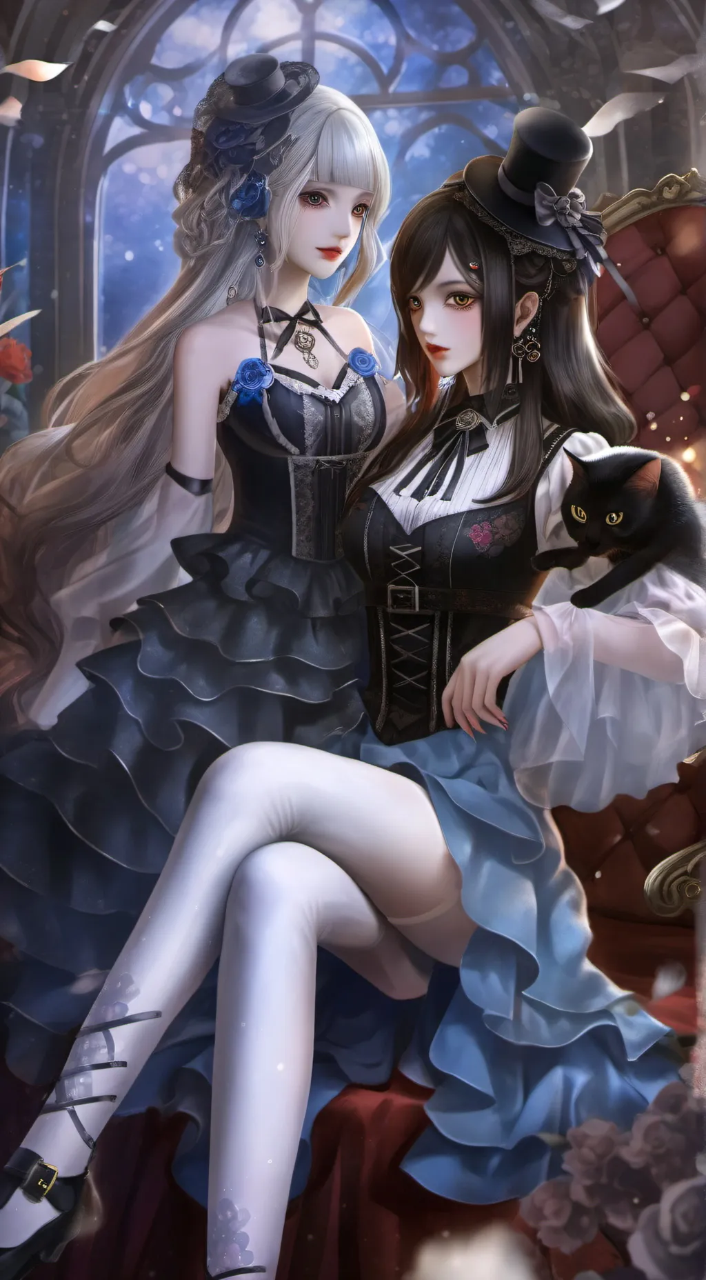 ai character: laura maria background