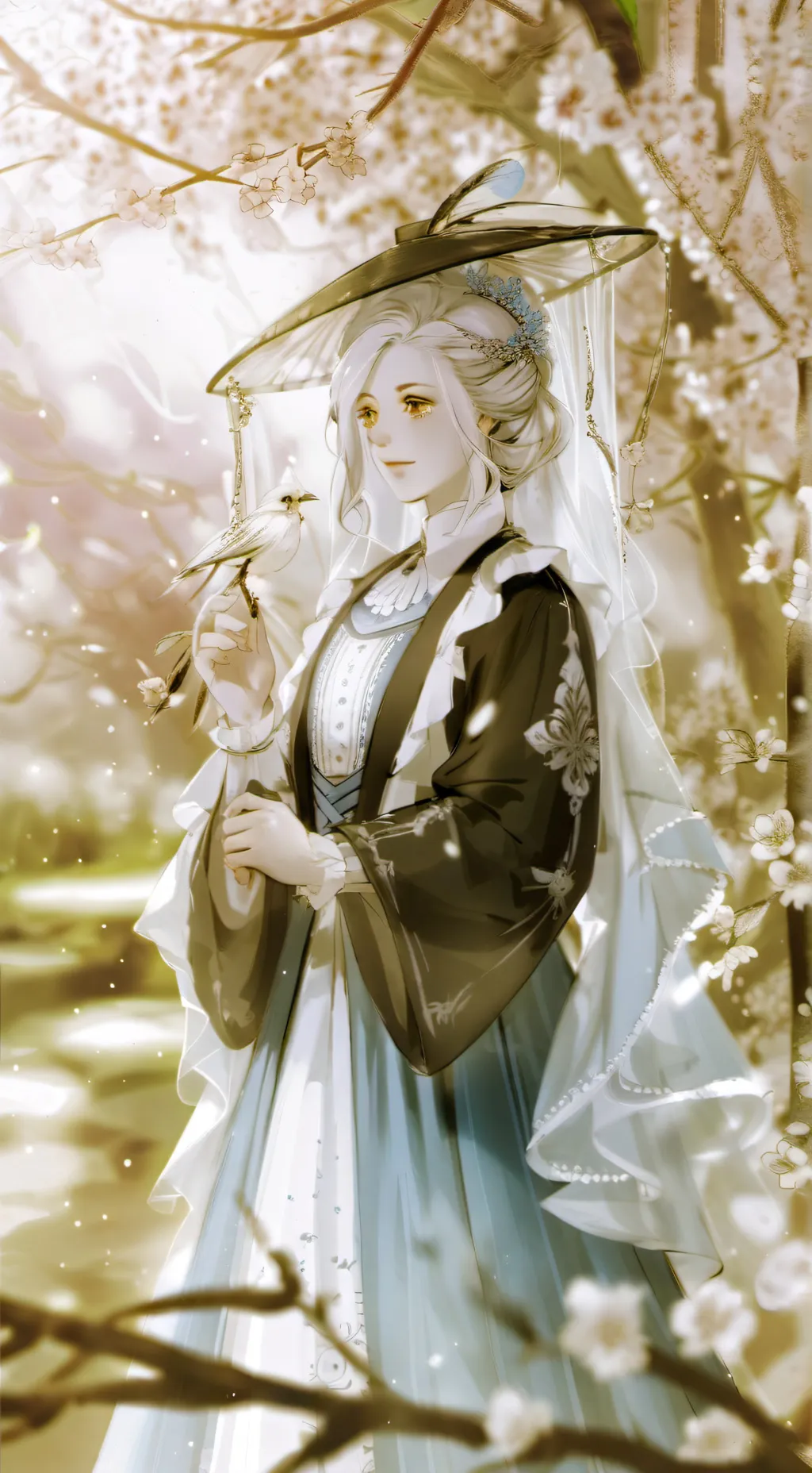 ai character: dandy x  astro  background