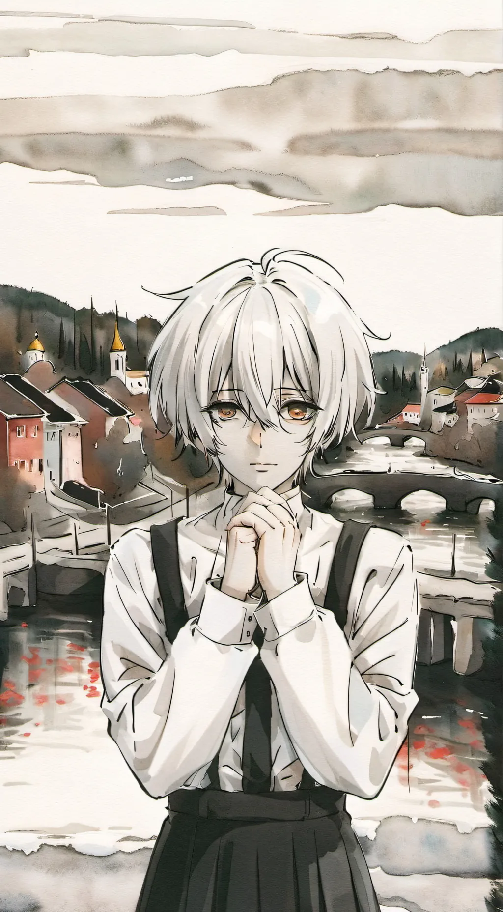 ai character: гуль background