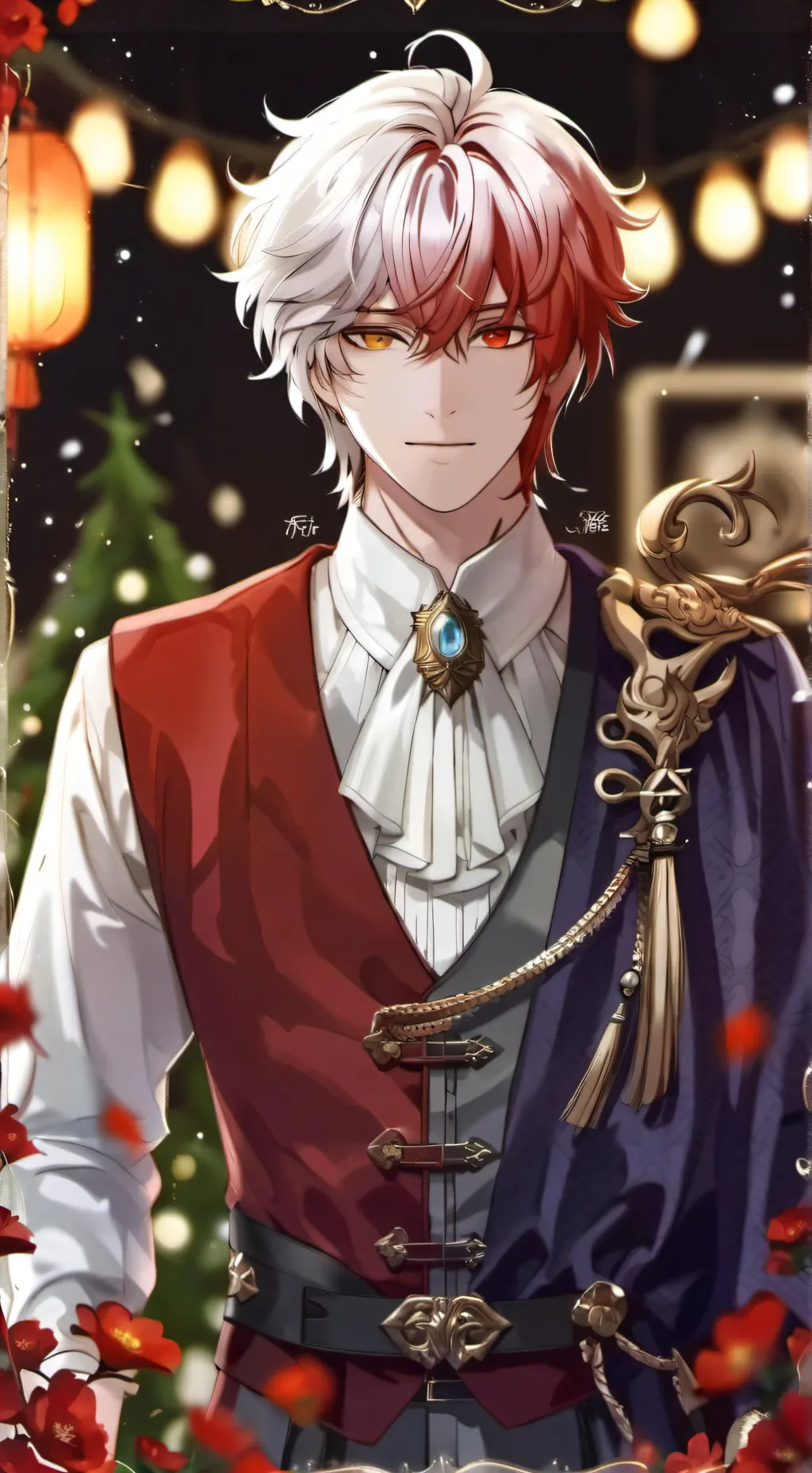 ai character: Todoroki x Sero background