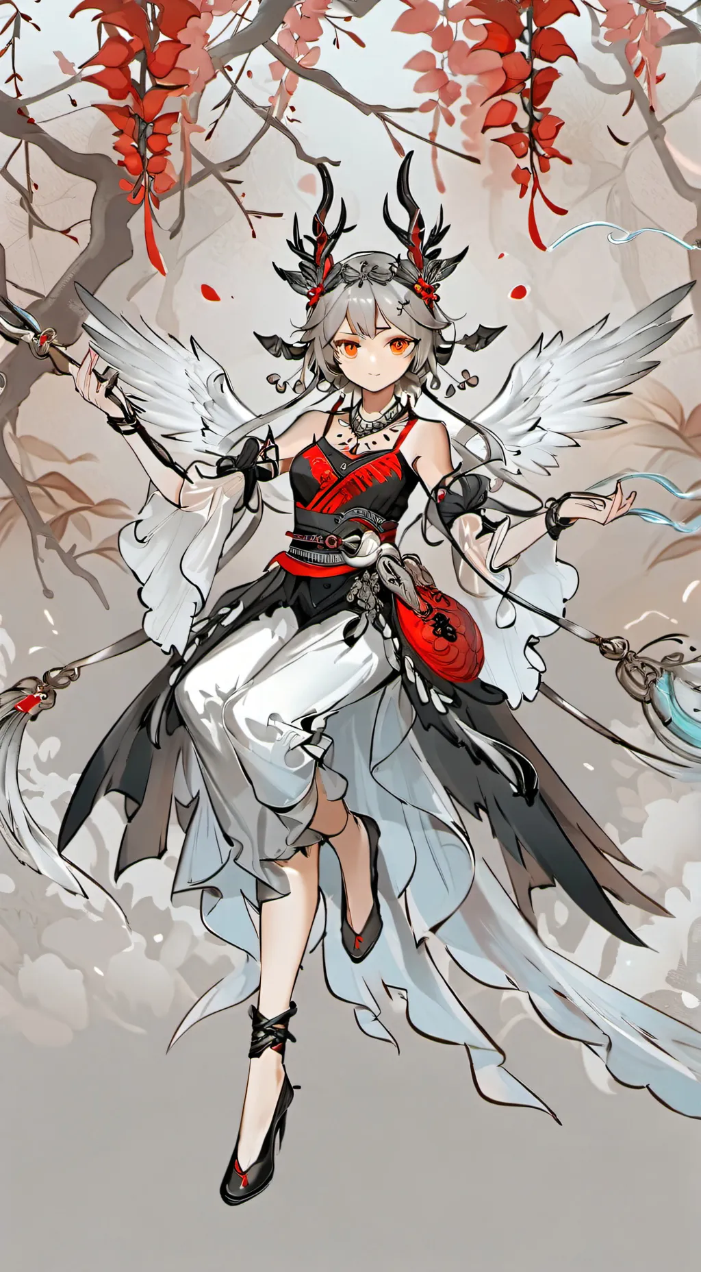 ai character: Lilly background