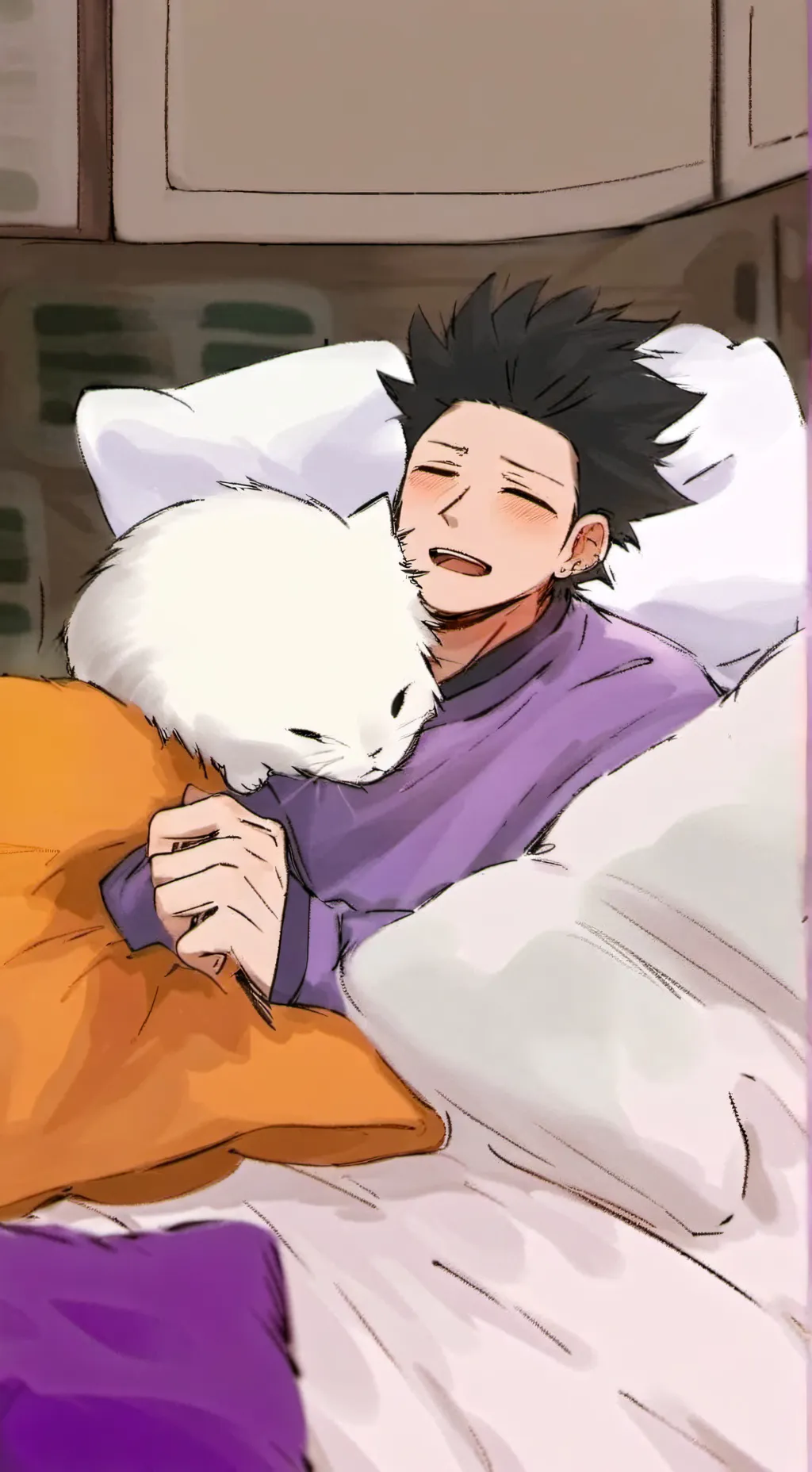 ai character: genya  background