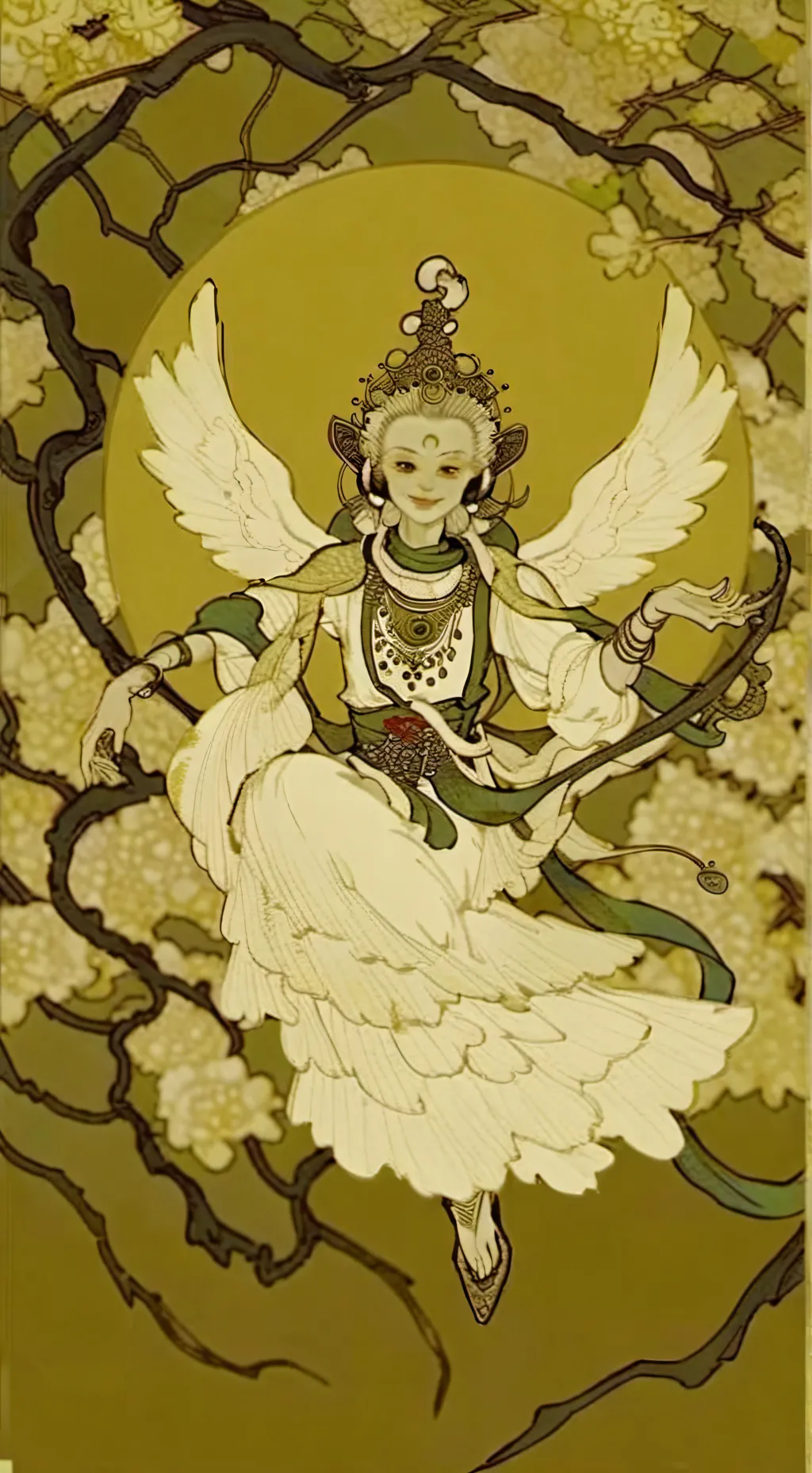 ai character: The milestones background