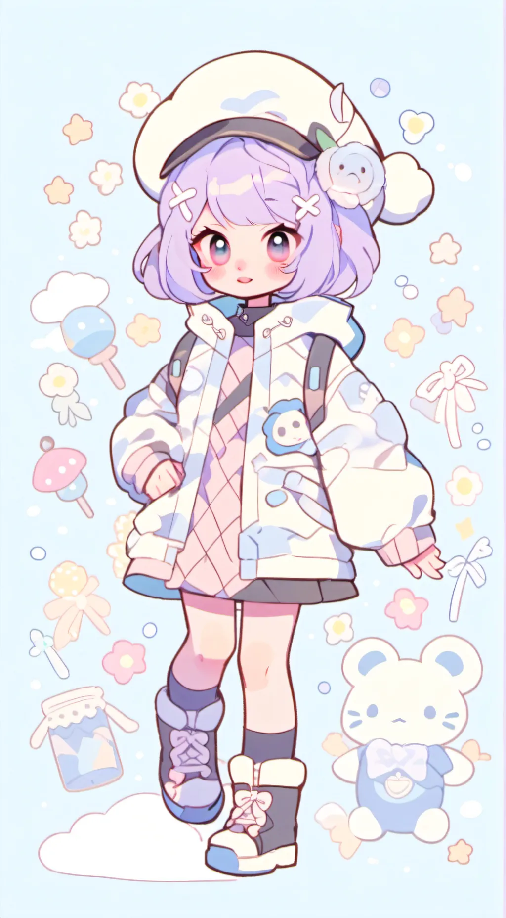 ai character: 😈mean kid😈 background