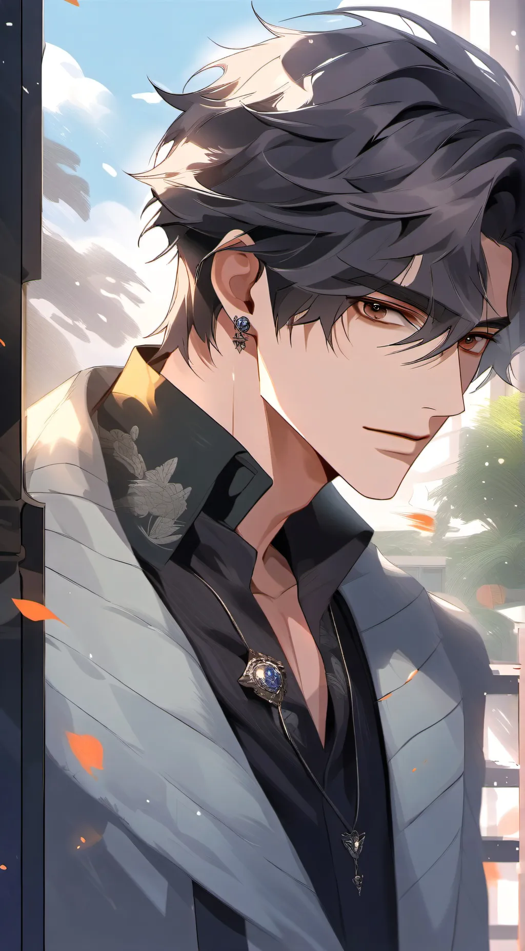 ai character: Ashton background