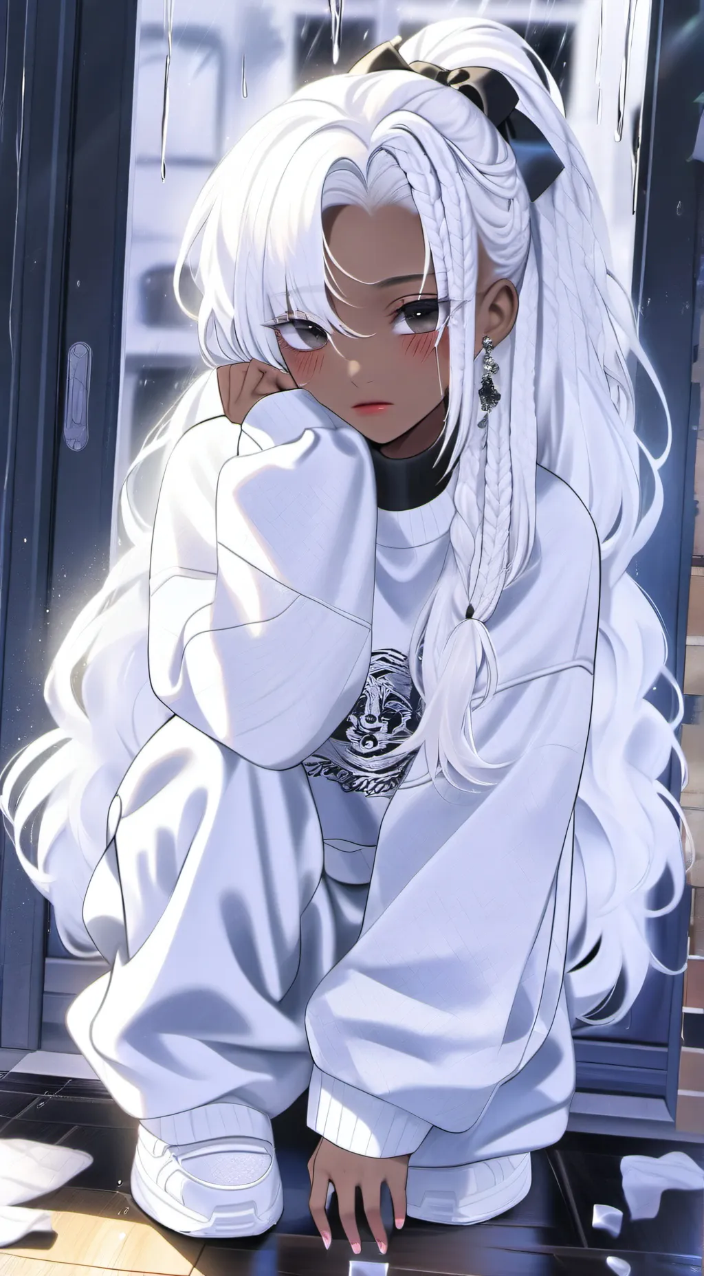 ai character: ﻌˠ𝙲𝚛𝚢ˠﻌ background