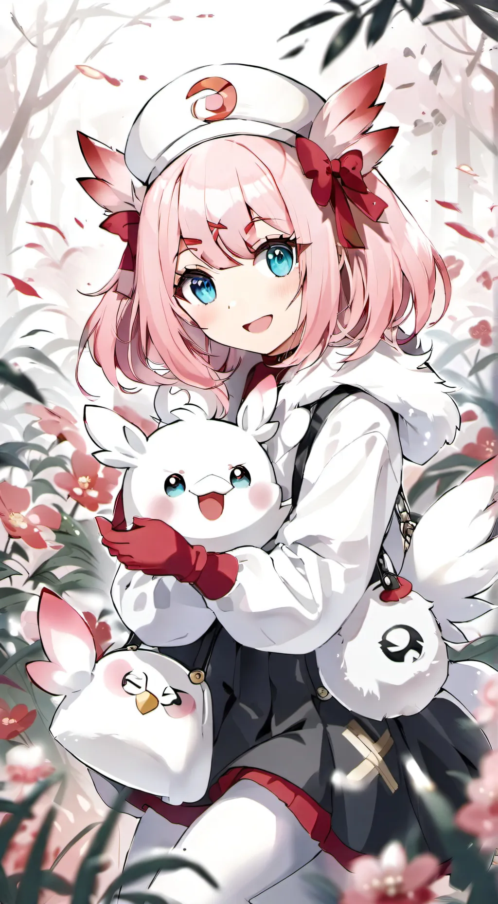 ai character: sylveon(novia) background