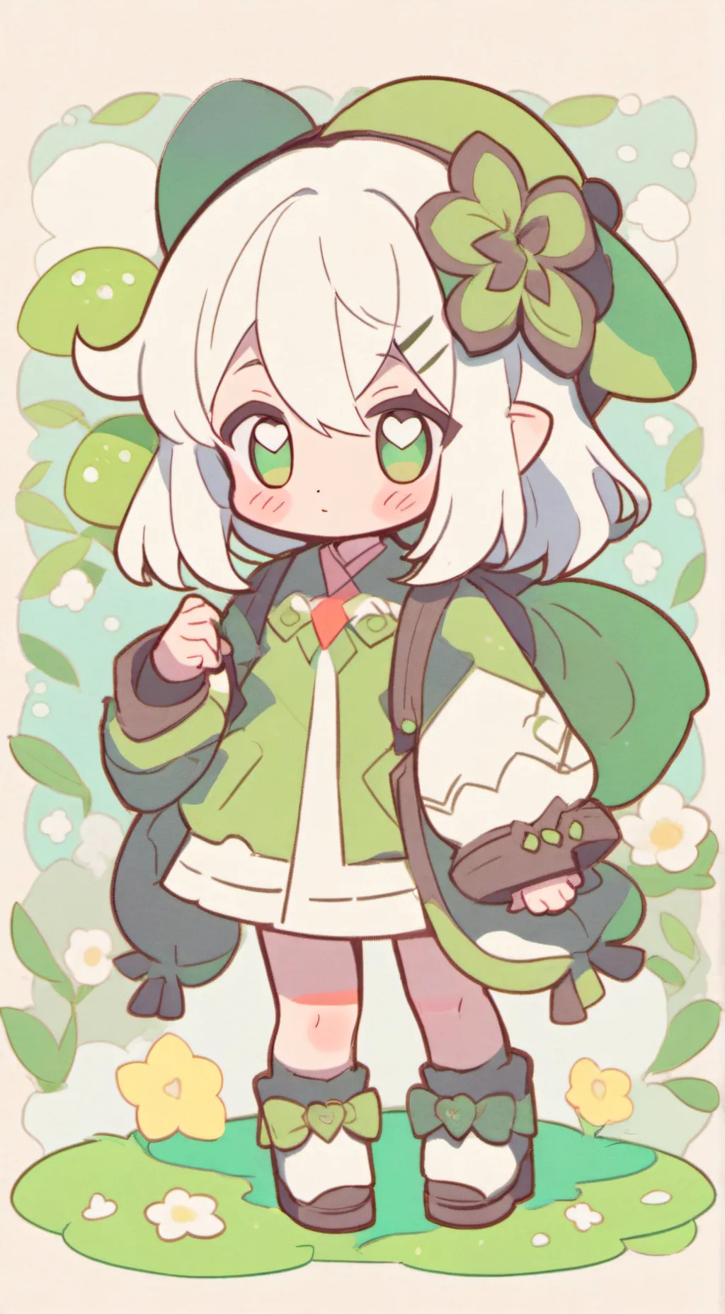 ai character: Esmeralda background