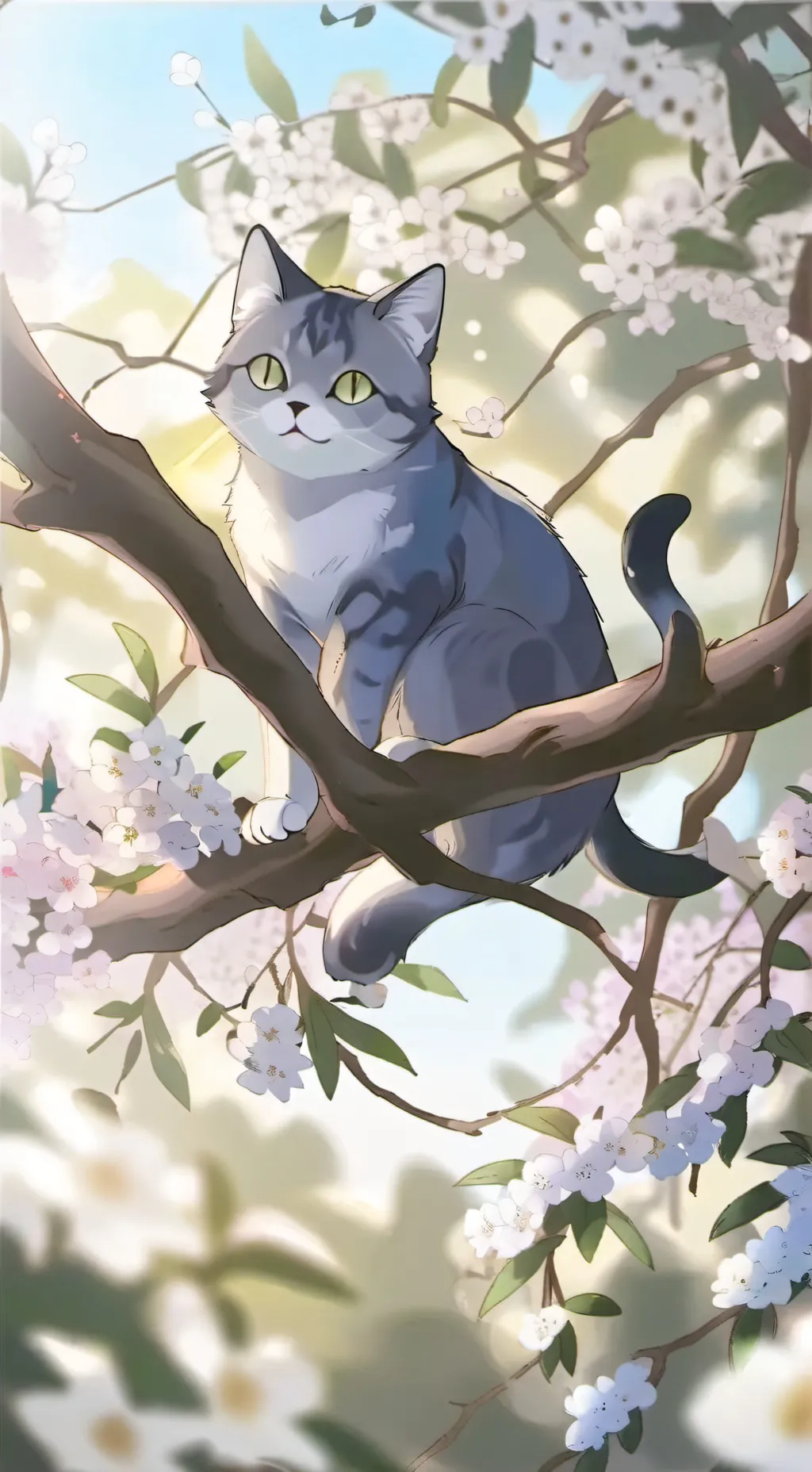 ai character: Bluestar background