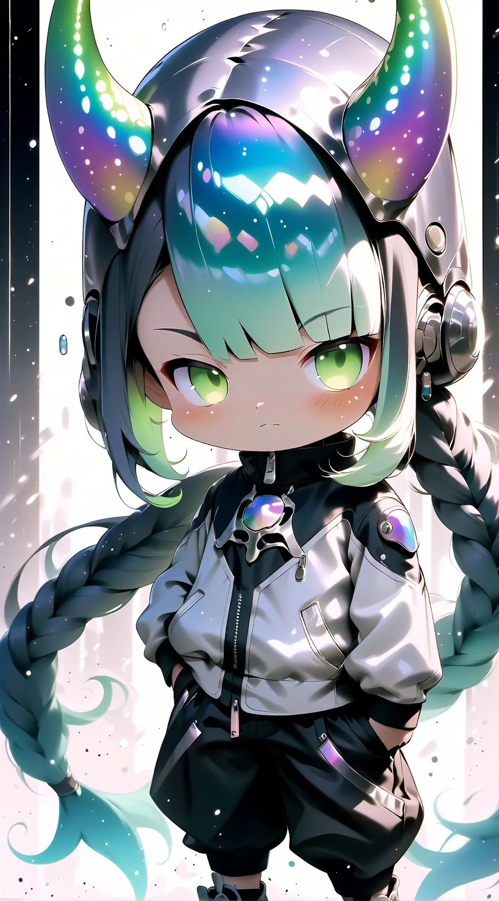 ai character: Ava👁️👄👁️ background