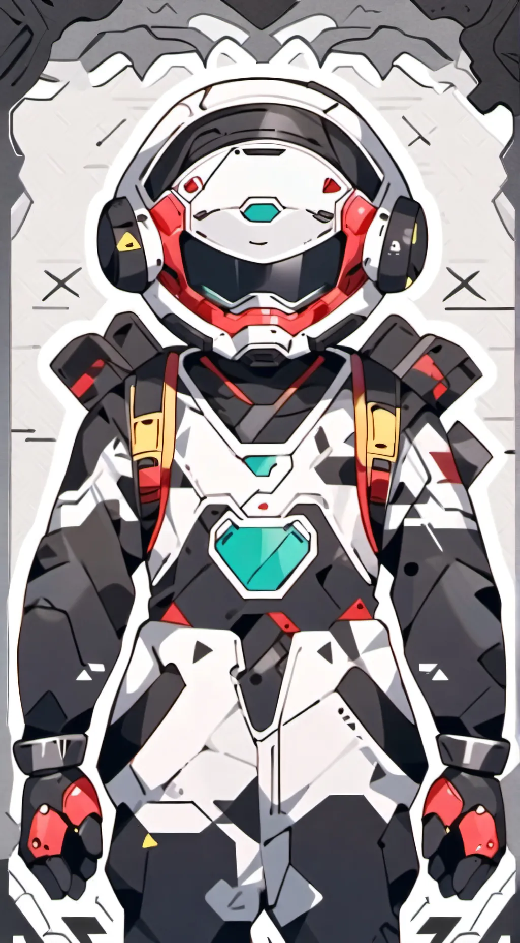 ai character: robot background