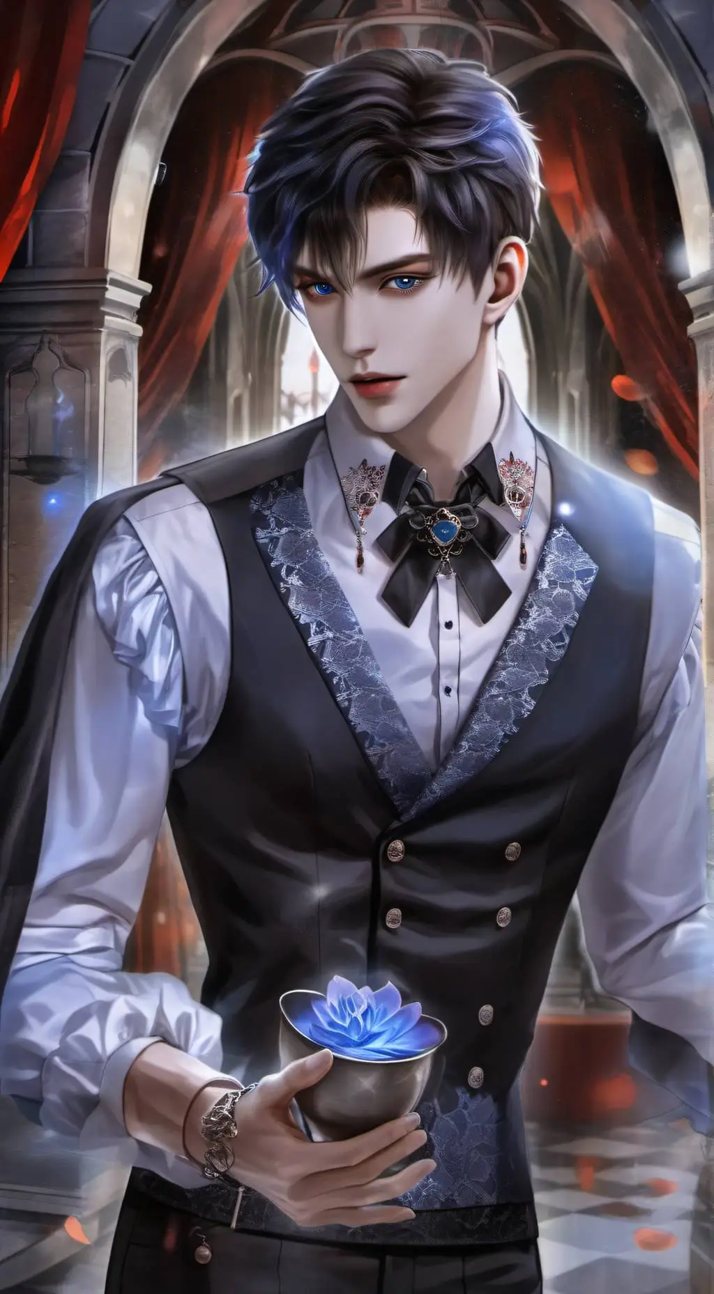 ai character: ⭐chris⭐ background