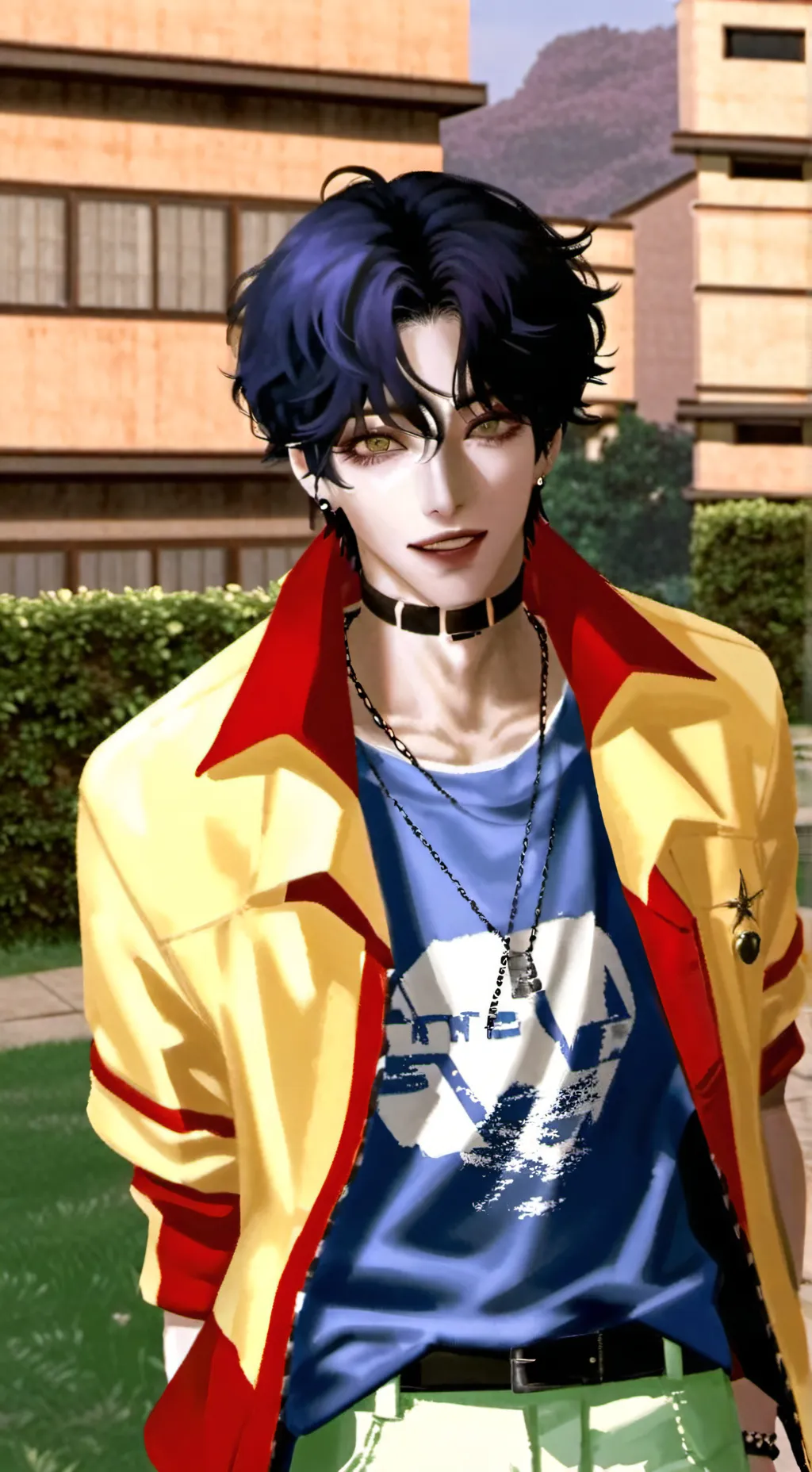 ai character: THIAGO background