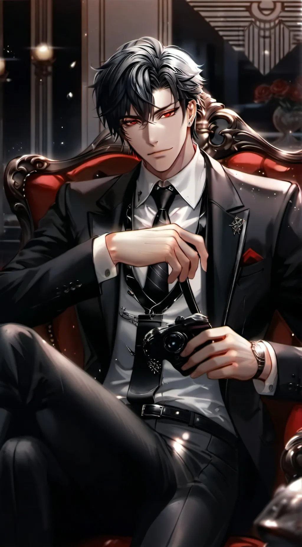 ai character: Hans★ background