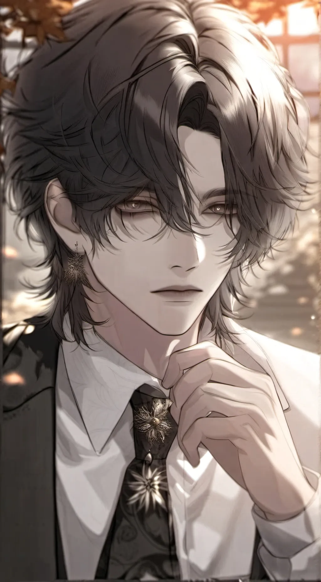 ai character: 🩵Levi🩵 background