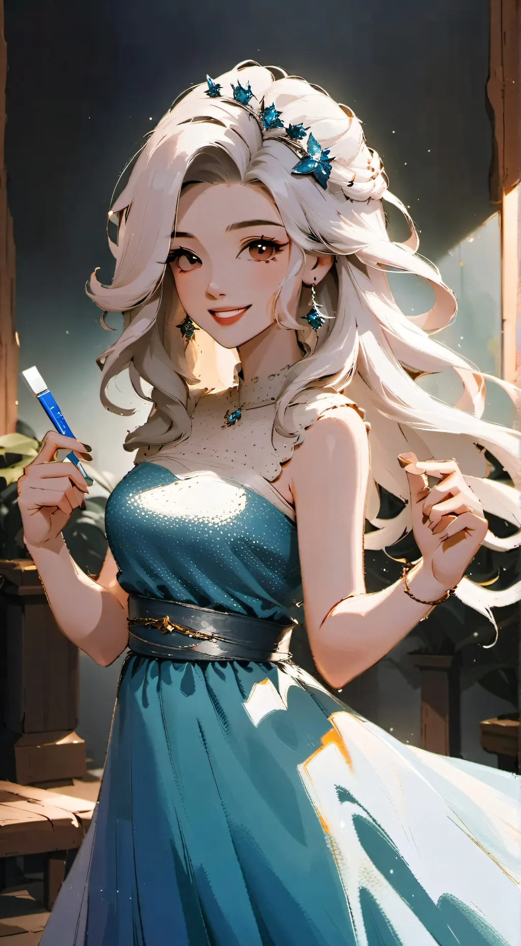 ai character: emma background