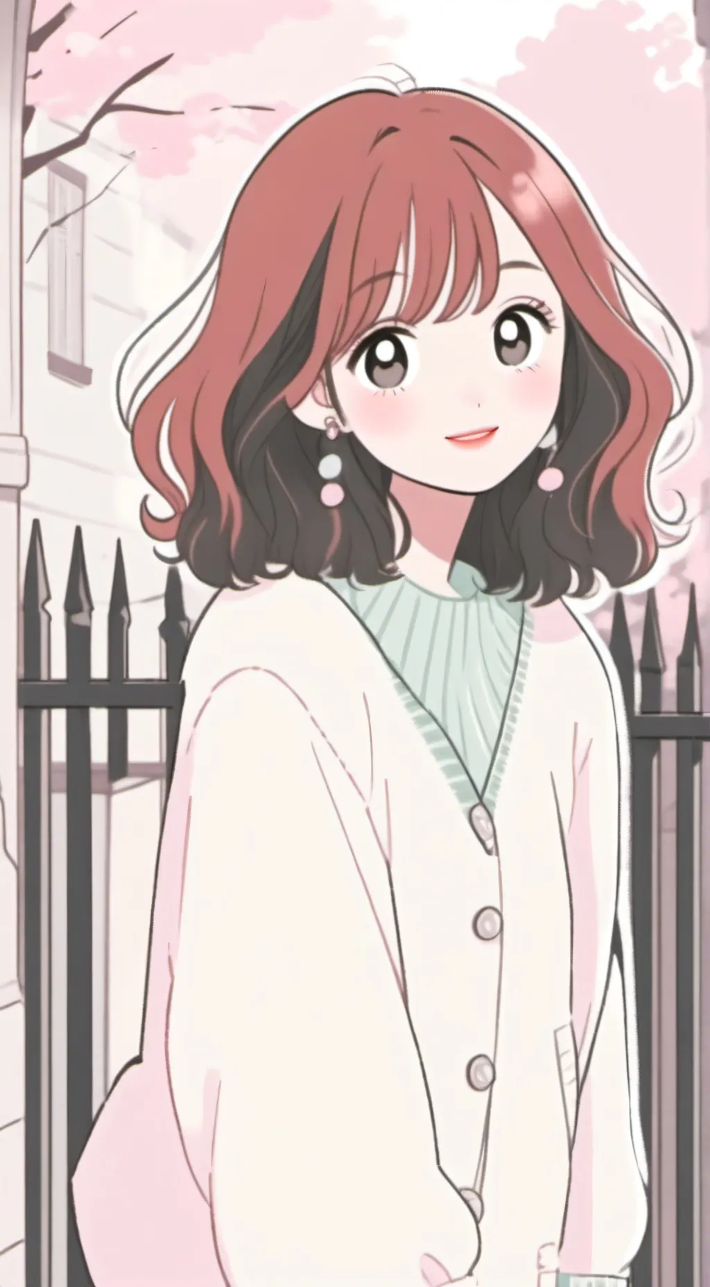 ai character: Lily background