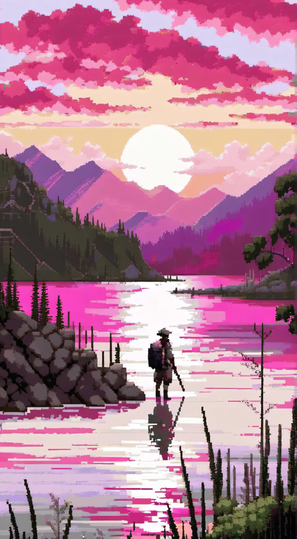 ai character: Paul and Patryck  background