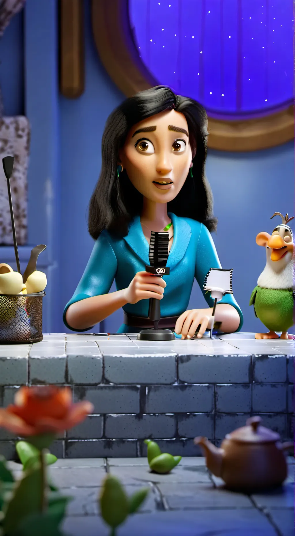 ai character: mitsuri kanroji background