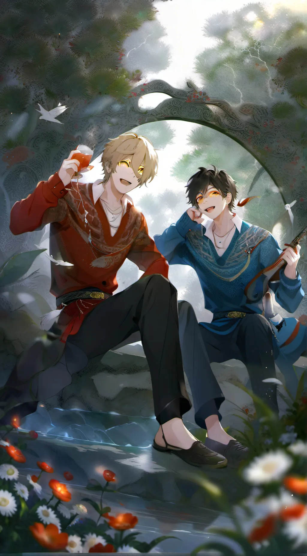 ai character: milo 🫟 background