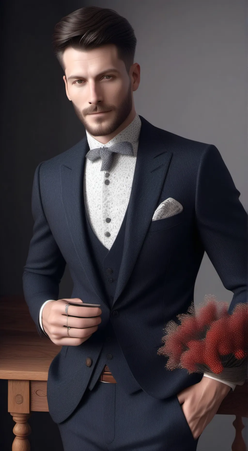 ai character: Ethan  background