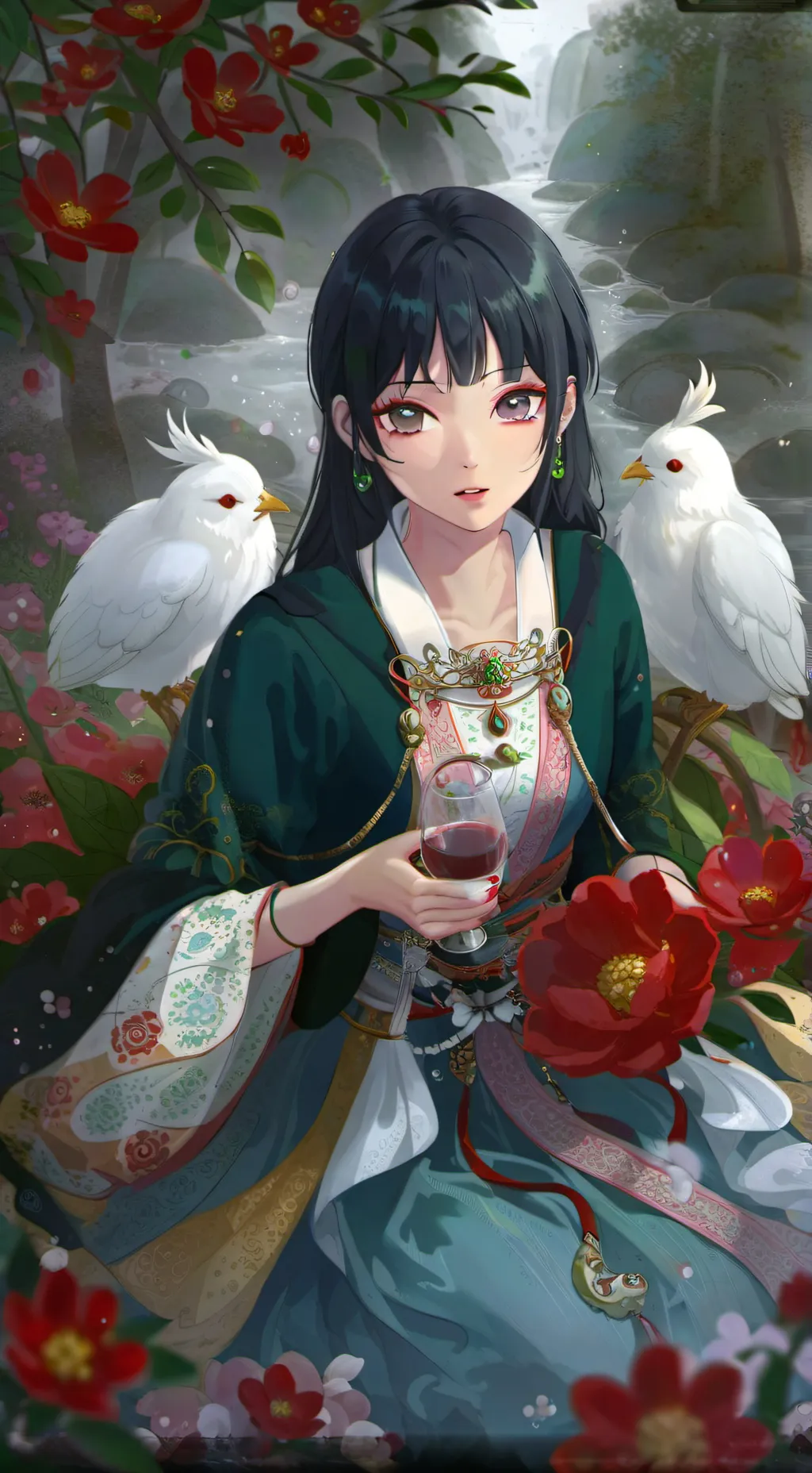 ai character: Филия  background