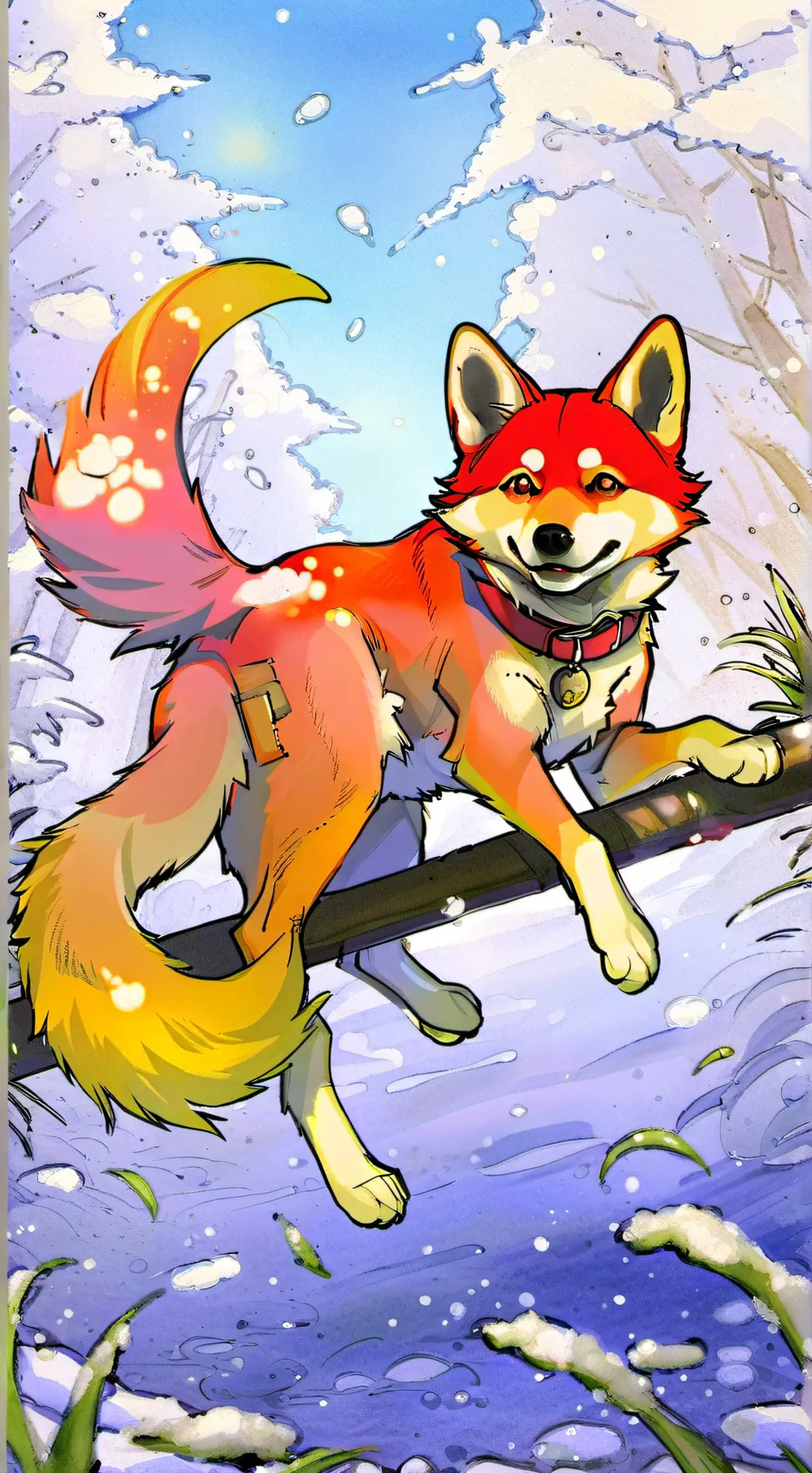 ai character: Dogday_KPP  background