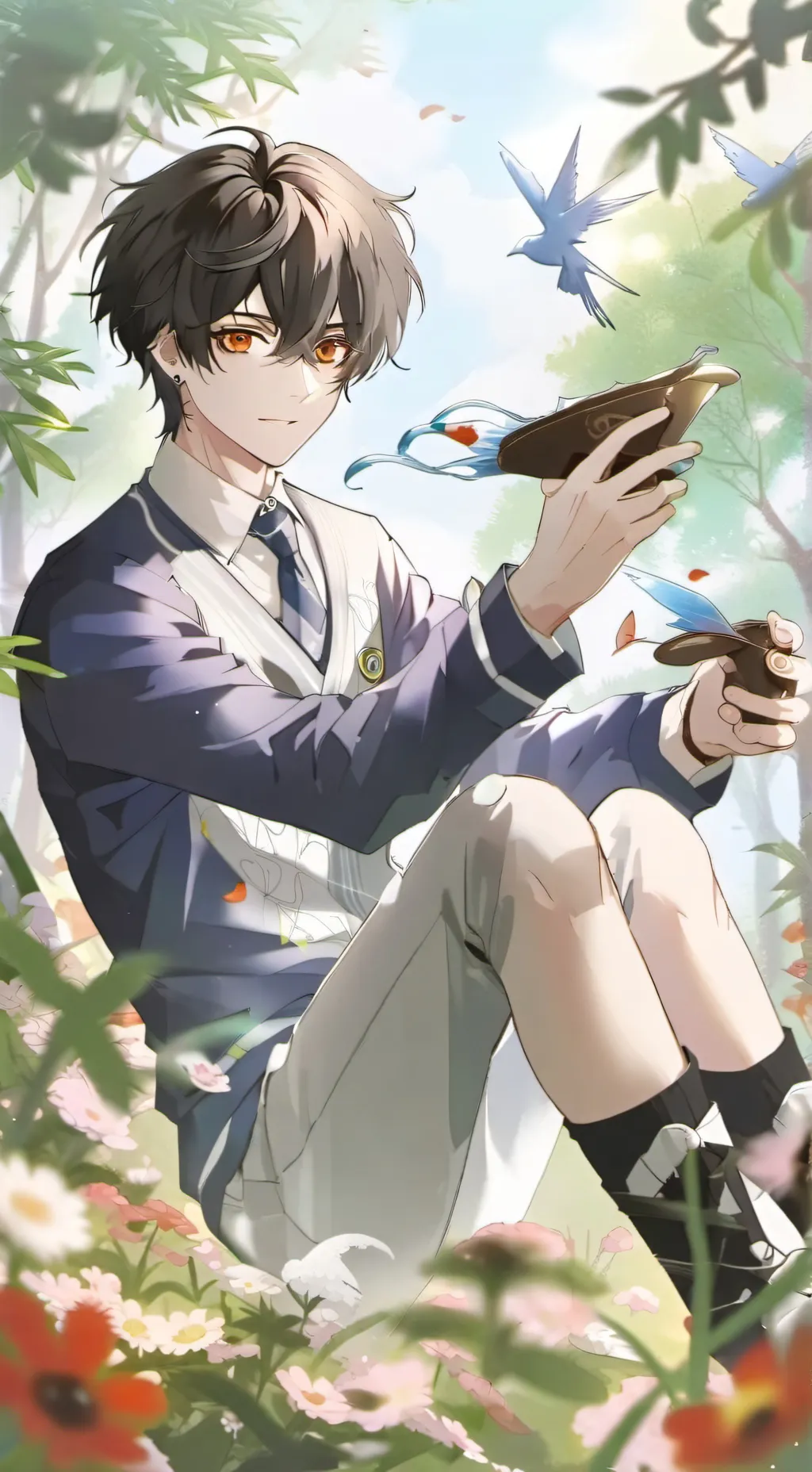 ai character: Steven Brandon  background