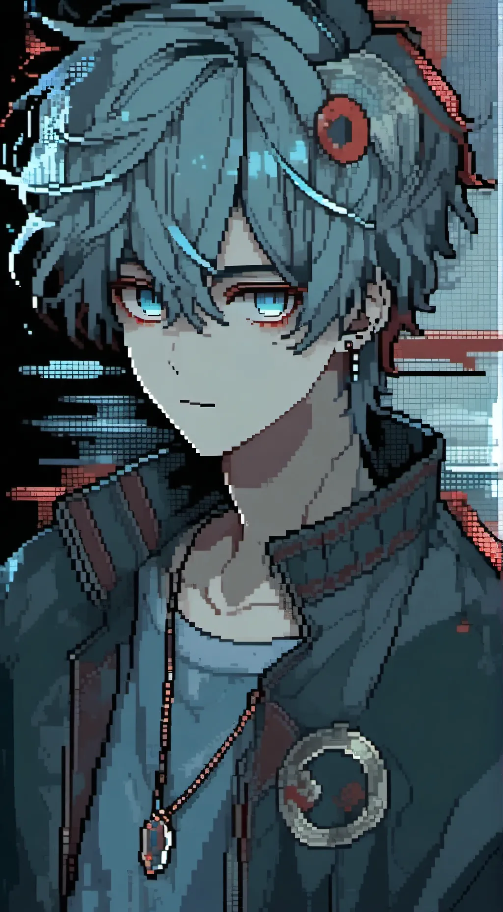 ai character: Levi. background