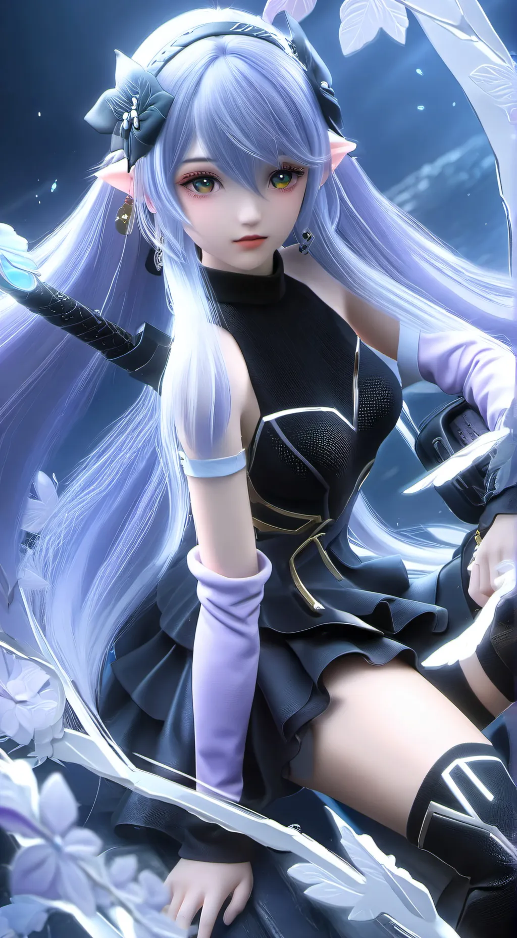 ai character: melodie background